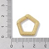 Rack Plating Brass Micro Pave Cubic Zirconia Spring Gate Rings Clasps KK-NH0002-12G-01-3