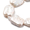 Natural Baroque Keshi Pearl Beads Strands PEAR-P064-01F-04B-01-4