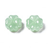 Spray Painted Glass Beads GLAA-N035-019-A02-2