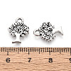Tibetan Style Alloy Pendants PALLOY-T093-26AS-3