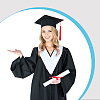 1Pc Polyester Graduation Gown Hood AJEW-FH0003-25A-5