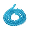 Transparent Glass Beads Strands EGLA-A034-T10mm-MD27-3