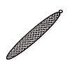 Bohemian 430 Stainless Steel Big Pendants STAS-G396-01A-01-2