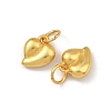 Valentine's Day Brass Charms KK-F941-43C-G-2