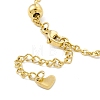 Vacuum Plating 304 Stainless Steel Satellite Chains Anklet for Women STAS-E001-25G-3