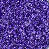Transparent Inside Colours Glass Seed Beads SEED-A032-04A-3