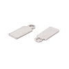 304 Stainless Steel Charms STAS-P307-15A-P-3