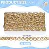 Metallic Yarn Ribbon OCOR-WH0078-547-2