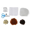 3D Highland Cattle DIY Animal Beading Embroidery Kit AC-CBA6750-01-3
