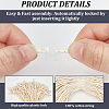 500Pcs Cotton Hang Tag Fasteners ODIS-CY0001-01C-6