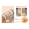 DIY Evil Eye Bracelet Making Kit DIY-TA0004-41-65