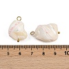 Natural Shell Nuggets Pendants STAS-D378-30G-3