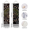 Polyester Wall Hanging Tapestry AJEW-WH0399-056-3