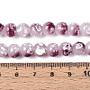 Baking Paint Glass Beads Strands DGLA-N015-8mm-05-4
