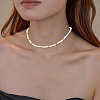 40Pcs 2Colors 304 Stainless Steel Beads STAS-BBC0011-15-7