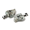 Natural Sesame Jasper Pendants G-B127-11P-11-3