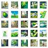 50Pcs Landscape Paper Waterproof Stickers PW-WGD2302-01-5