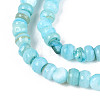 Natural Freshwater Shell Dyed Beads Strands SHEL-T020-29A-02-3
