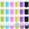60Pcs 6 Colors Plastic Finger Sponge Daubers for Painting AJEW-CP0011-11-1