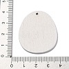 Single Face Printed Wood Pendants WOOD-B009-01G-3