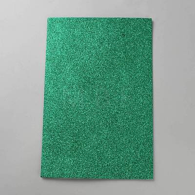 Rectangle EVA Glitter Foam Sheets DIY-WH0671-009B-1