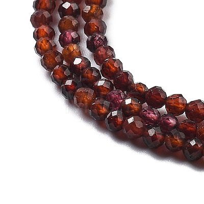 Natural Garnet Beads Strands G-H079-A01-01A-1