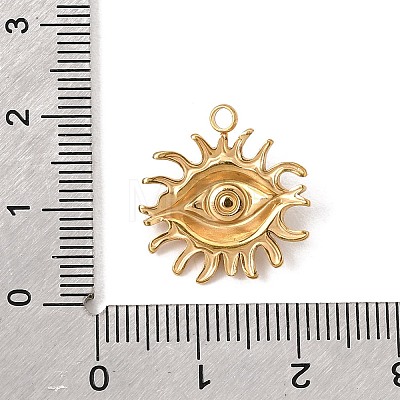 304 Stainless Steel Enamel Pendants SA-CBA8660-01G-1