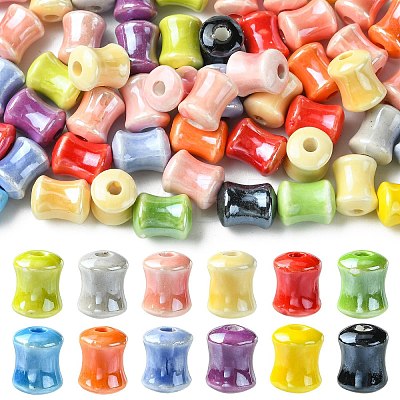 50Pcs Handmade Porcelain Beads PORC-CJ0001-56-1