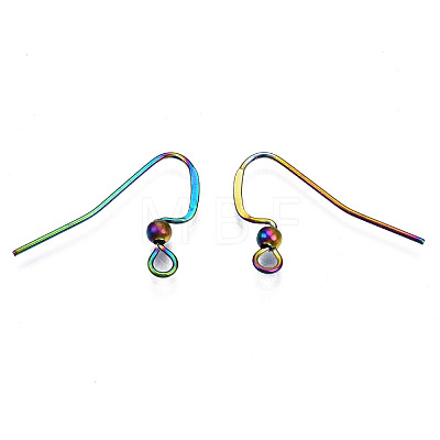 Ion Plating(IP) 304 Stainless Steel French Earring Hooks STAS-S119-013-1