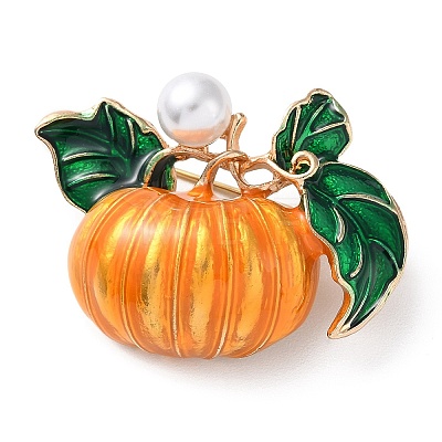 Autumn Pumpkin Enamel Pins JEWB-B007-01-1