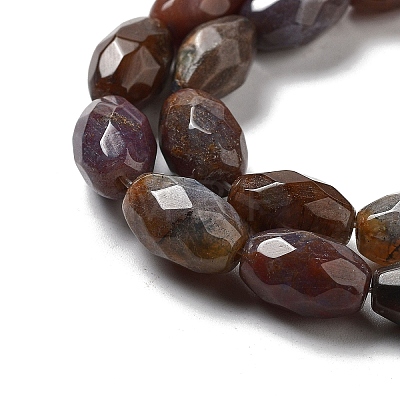 Natural Indian Agate Beads Strands G-P520-C10-01-1