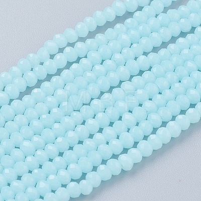 Imitation Jade Glass Beads Strands GLAA-G045-A10-1