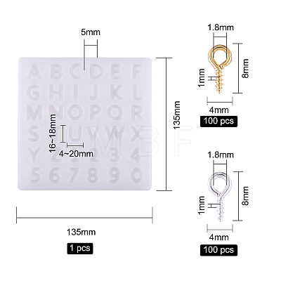1Pc Food Grade DIY Silicone Molds DIY-CJ0001-100-1