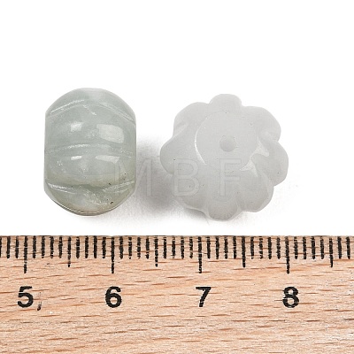 Dyed Natural Myanmar Jade Burmese Jade Carved Beads GG-CBAC08B-03A-1