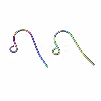304 Stainless Steel Earring Hooks STAS-N098-010-1
