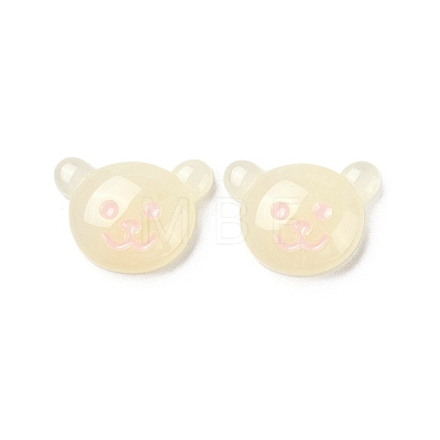 Translucent Resin Animal Decoden Cabochons RESI-M040-03-6-1