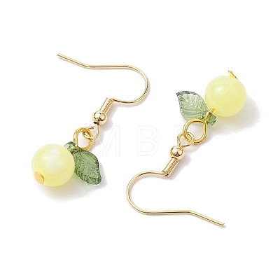 Acrylic Dangle Earrings EJEW-JE05749-05-1