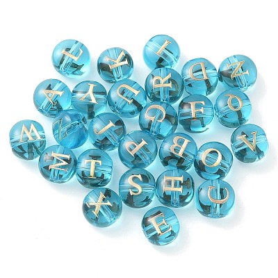 26Pcs Transparency Glass Beads GLAA-Q001-05A-1