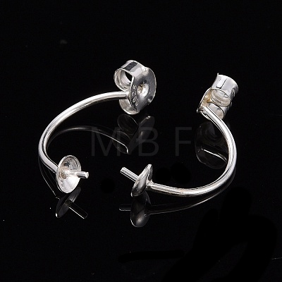 925 Sterling Silver Ear Nuts STER-I014-14S-1