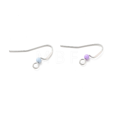 316 Surgical Stainless Steel Earring Hooks STAS-E044-02P-1