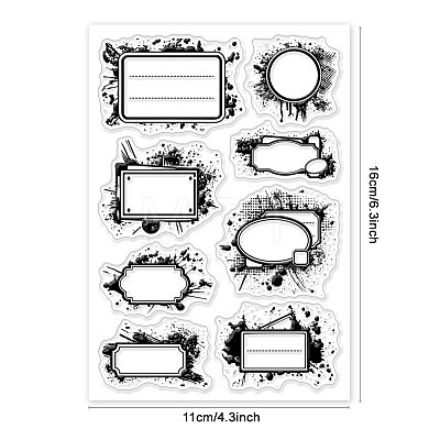 Custom Summer Theme PVC Plastic Clear Stamps DIY-WH0631-0060-1