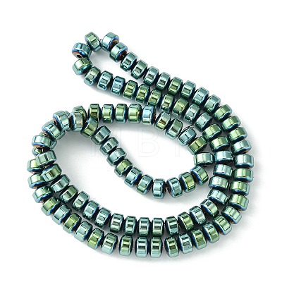 Synthetic Non-Magnetic Hematite Beads Strands G-H020-L02-07-1