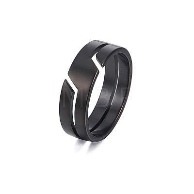 304 Stainless Steel Finger Rings FS-WGF5903-04-1