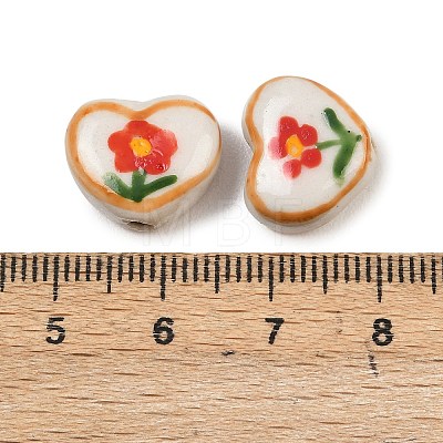 Handmade Porcelain Beads PORC-B009-02F-1