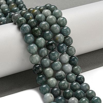 Natural Myanmar Jadeite Beads Strands G-B099-C06-04-1