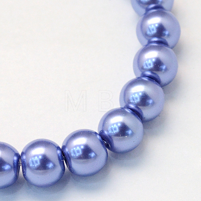 Baking Painted Glass Pearl Bead Strands X-HY-Q003-3mm-09-1