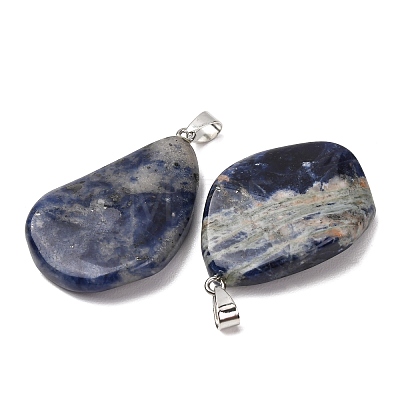 Natural Sodalite Pendants GG-K002-05L-1
