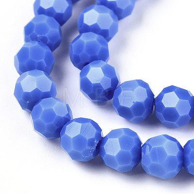 Opaque Glass Beads Stands EGLA-A035-P6mm-D07-1