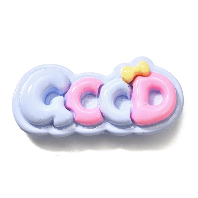 Opaque Resin Cabochons RESI-D275-02F-1
