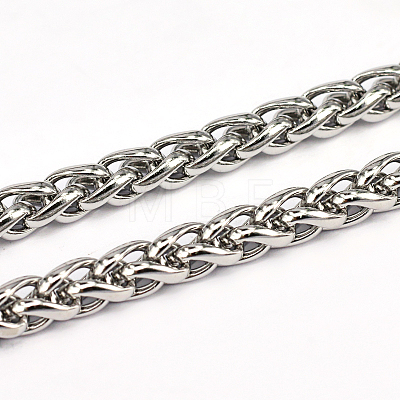 304 Stainless Steel Wheat Chains CHS-L001-30-8mm-1